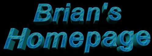 Brian's Homepage